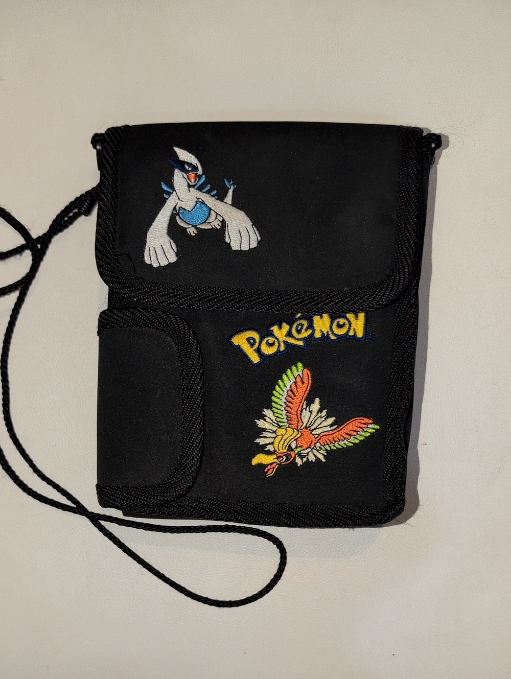 Pokémon Black Crossbody Pouch  Nintendo Travel Pack Vintage - Rare